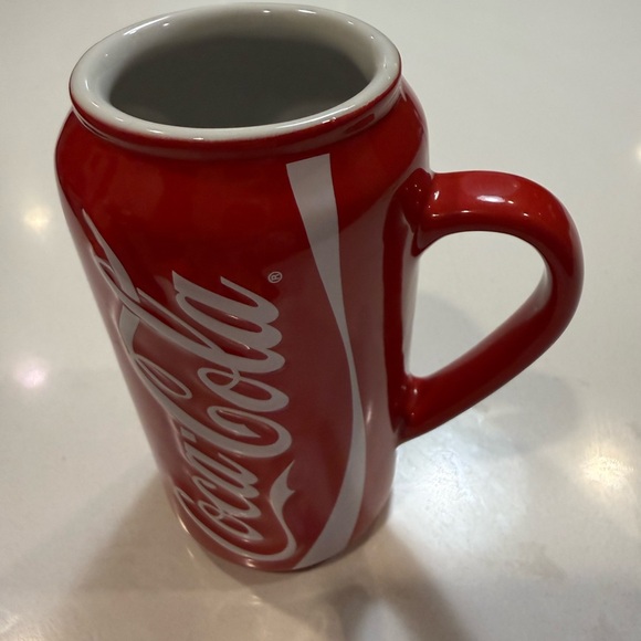 Coca-Cola Red and White Ceramic Mug - Picture 5 of 6
